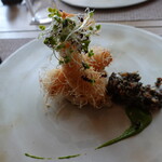 食堂N - 天使の海老のフライ・カダイフ巻