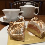 オーボンヴュータン 尾山台店 - オムレット・ア・ラ・ノルヴェジエンヌ