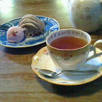 窯右衛門 - アールグレイ、モンブラン、イチゴアイス