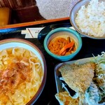末錦 - きしめん定食です〜♥