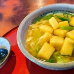 末錦 - 料理写真:志の田きしめん〜♥