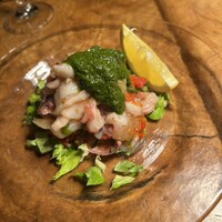 カルネジーオ イースト - タコとセロリのマリネ