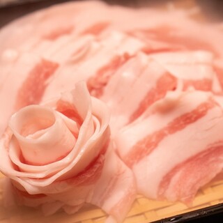 純血統うるまアグーしゃぶしゃぶ金とん_2