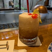 ステーキ懐石都 春日 - ノンアル  アールグレイのカクテル