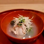 馬車道 大かわ - 蛤とワカメ