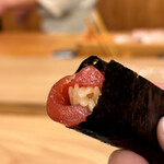 群来膳 - 赤身漬け　手巻き