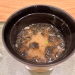 群来膳 - 岩のりの赤だし