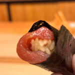 群来膳 - 赤身漬け　手巻き