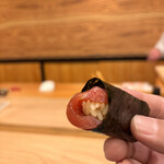 群来膳 - 赤身漬け　手巻き