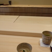 松寿司 - 近くで撮るのを忘れたカワハギの肝和え