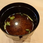 松寿司 たにがわ - 赤出汁