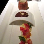 テーブル36 - 華やかなデザートプレート