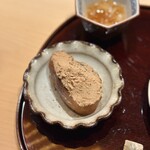 焼き鳥 こと - 「レバーパテ」も定番のひとつ。お酒にも合います。