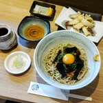 江戸そば マルノ - ばくだん＆ヤリイカ天