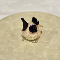 Hirovanna - ①イチゴのモッツァレラチーズ包み(愛知牧場のミルク)イチゴとビネガーのシート