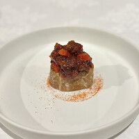 Hirovanna - ②ペペロナータ 豊田の鹿タルタル 八丁味噌バケット パプリカのマリネ