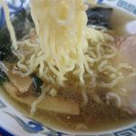 軽中華 香龍 - 塩ラーメンの麺