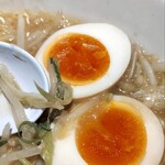 野方ホープ - 味玉投入〜