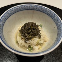 TOMONO - キャビア、たいら貝のリゾット