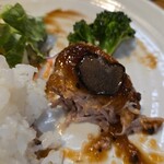 キッチン ブルー グローブ - ここでトリュフ