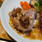 キッチン ブルー グローブ - ポシェを崩して