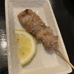 西海酒場斗々 - シロ(豚ホルモン)。