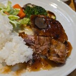 キッチン ブルー グローブ - ポシェをカット