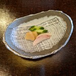 徳山鮓 - 香物。