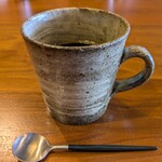 徳山鮓 - ホットコーヒー。
