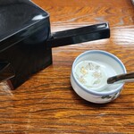 そば処　はやし - 蕎麦湯沈澱用のひしゃく