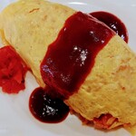 スリースリー - 令和7年3月 営業時間(8:00〜17:00)
      オムライス(スープ付) 税込550円