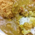 ライスカレー まんてん - このとろみ加減と挽肉の旨さ！