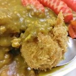 ライスカレー まんてん - 揚げシューマイはデカい！