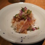 永来権 - ささみ辛味おろし和え♡これも絶妙なササミでしたょ❤️