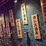 ひねり蛇口ハイ 大衆酒泉テルマエ - 