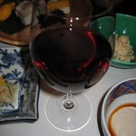 由布院 玉の湯 - ウエルカムドリンクの赤ワイン