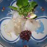由布院 玉の湯 - ヒラメのお造り
