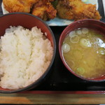 Edobashitomiya - ご飯と味噌汁