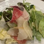 あんだん亭 - ミニサラダ　カブがドレッシングと馴染んでおいしかったー