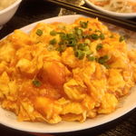 中国上海料理　豫園 - エビチリ玉子炒のアップ画像