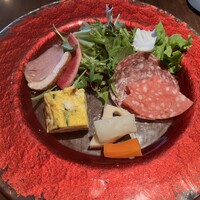 RISTORANTE Orobianco - 前菜盛合せ