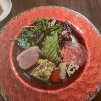 RISTORANTE Orobianco - 前菜盛合せ