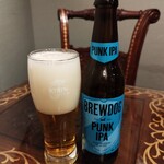 アナム本格インド料理 - ブリュードッグパンクIPA990円