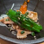 鳥megu - 鶏皮ポン酢