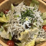 魚 枡 - しらすてんこ盛りサラダ