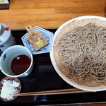 そば処 松本 - 十割そば大盛(^^)