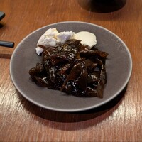 島おでん MIKE 神戸店 - わかめ佃煮とクリームチーズ