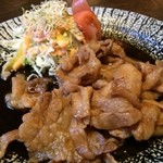 Japanese Dining ゑびすダイニング - 金華豚のしょうが焼き