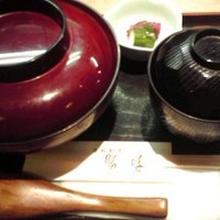 季節割烹 勝味 - 親子丼（到着時）