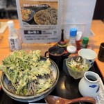 粗挽きそば 手打ち 日本橋福田雅之 - 